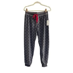 NWT P.J. Salvage Small Grey Light Waffle Fleece Pajama Lounge Pants #PQ5/33
